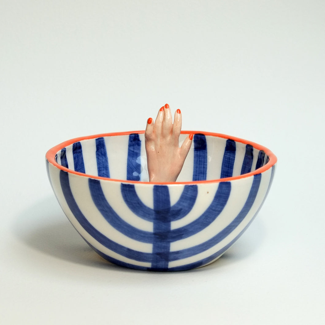 Bowl with Hand