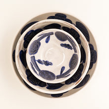 Load image into Gallery viewer, Blue Floral Bowl (Medium)