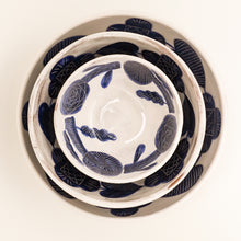 Load image into Gallery viewer, Blue Floral Bowl (Small)
