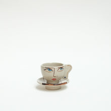 Load image into Gallery viewer, "All Ears" Espresso Cup & Saucer