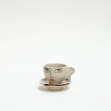 Load image into Gallery viewer, &quot;All Ears&quot; Espresso Cup &amp; Saucer
