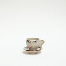 Load image into Gallery viewer, "All Ears" Espresso Cup & Saucer