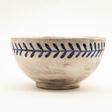Load image into Gallery viewer, Blue Floral Bowl (Medium)
