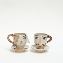 Load image into Gallery viewer, Senora "Tattle-Tales" Americano Cup & Saucer