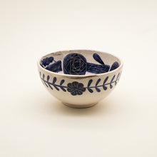 Load image into Gallery viewer, Blue Floral Bowl (Small)