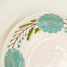 Load image into Gallery viewer, Turquoise Garden Bowl
