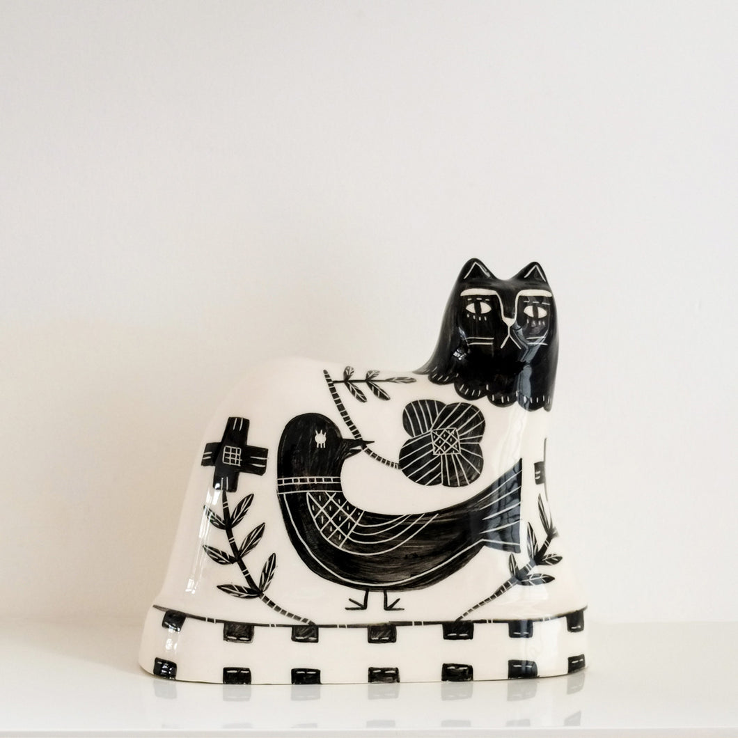 Cat & Bird