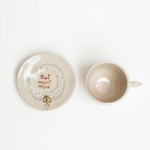 Load image into Gallery viewer, &quot;All Ears&quot; Americano Cup &amp; Saucer
