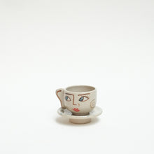 Load image into Gallery viewer, &quot;All Ears&quot; Espresso Cup &amp; Saucer
