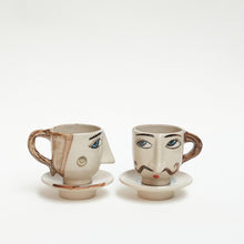 Load image into Gallery viewer, Senor &quot;Tattle-Tales&quot; Americano Cup &amp; Saucer
