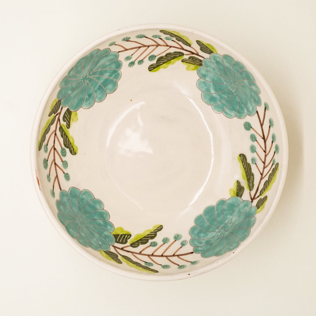 Turquoise Garden Bowl