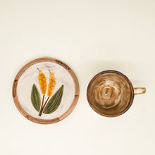 Load image into Gallery viewer, Yellow Floret Coffee / Tea Cup &amp; Saucer
